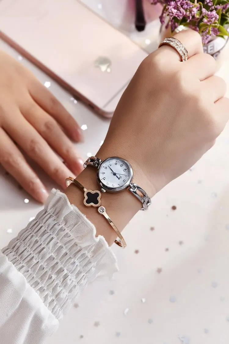 JW Vente chaude De Mode De роскошные женские часы с браслетом Montre часы с кристаллами из нержавеющей стали женские часы роскошные часы