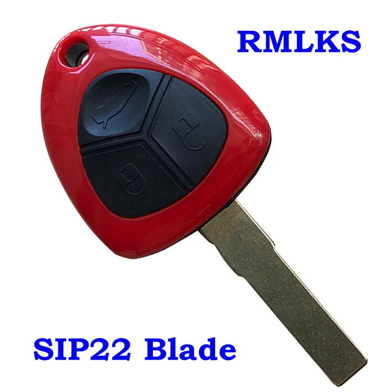 Новинка трехкнопочный телефон 433 МГц ID48 чип SIP22 Blade для Ferrari 458 Italia Калифорния 2010 2014