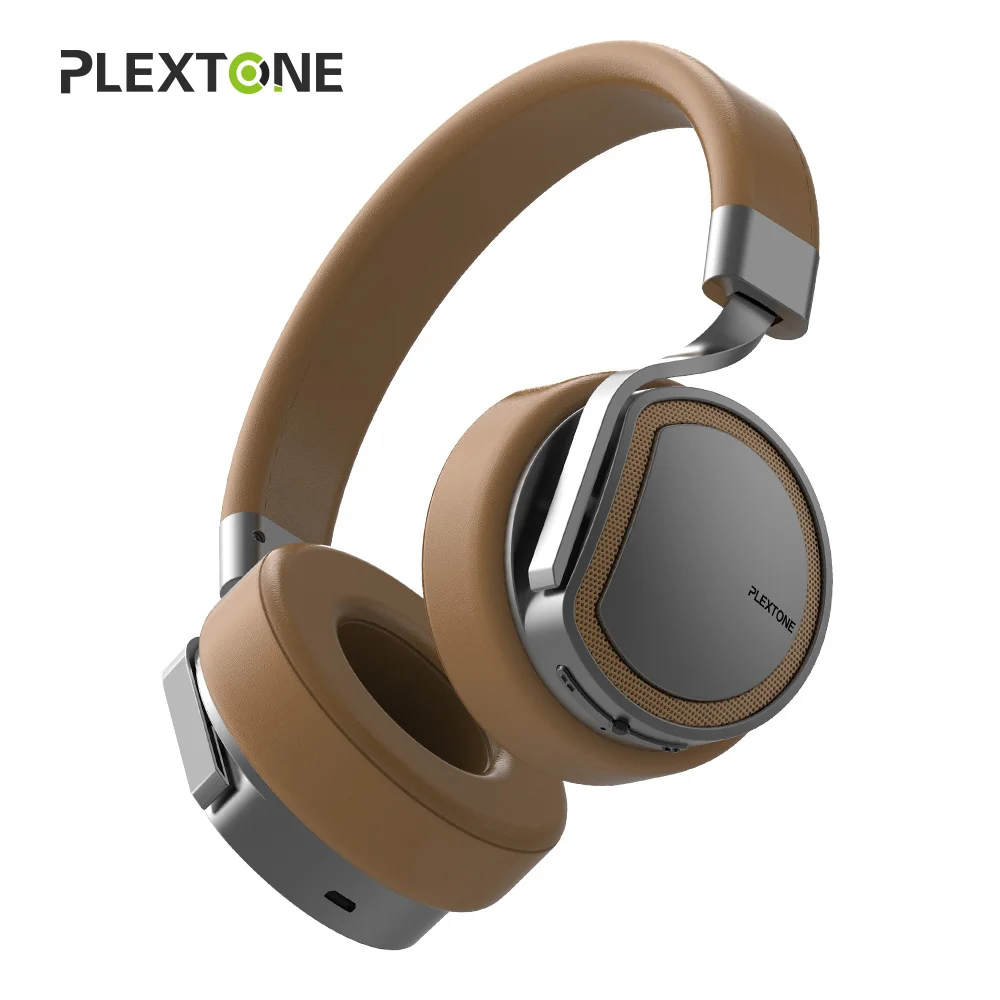 Plextone Bluetooth Наушники Hi Fi стерео Беспроводной гарнитура мягкой памяти наушники