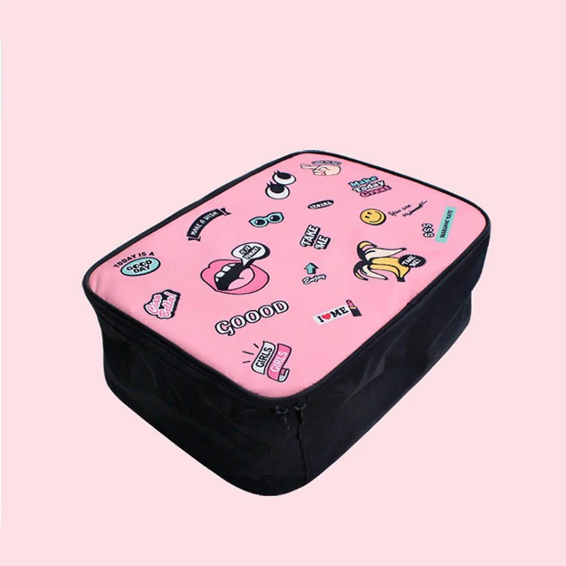 Женская дорожная сумка из полиэстера с мультяшным принтом|travel bag women|travel bagcarry on
