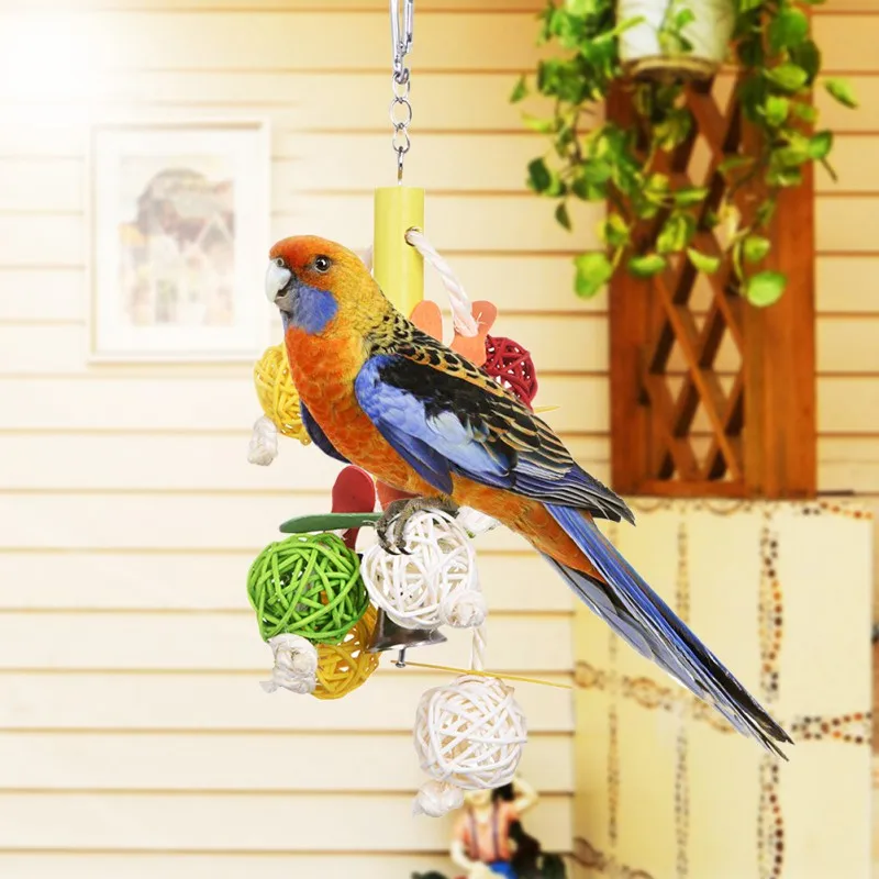 Попугай игрушки товары для домашних животных ползунки попугай птица игрушка