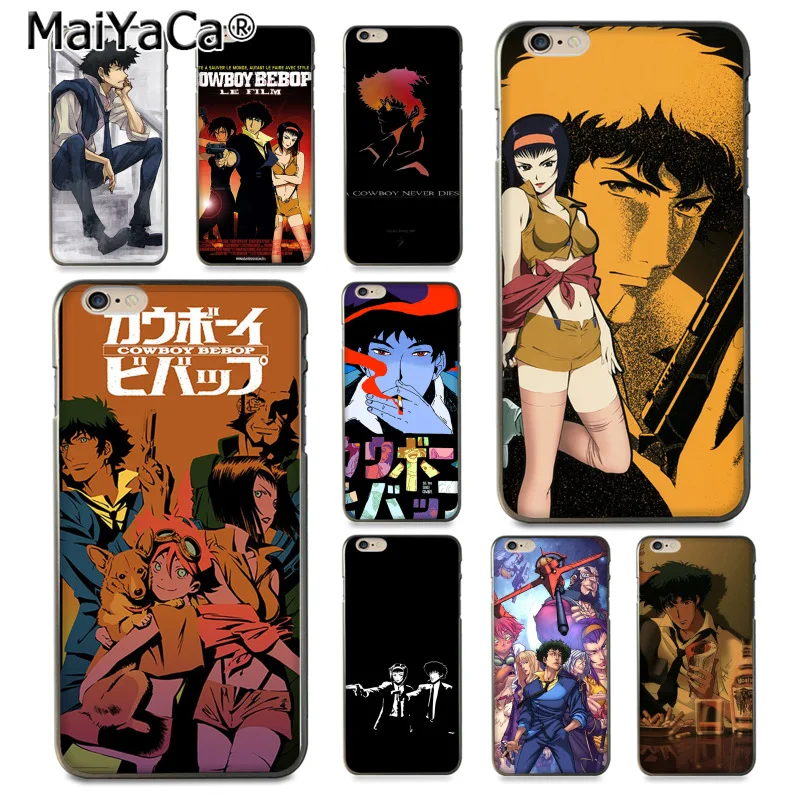 Ковбой Bebop ультра тонкий узор мягкий чехол для телефона iPhone 8 8plus 7 7plus 6 6S Plus X XS XR XSMax