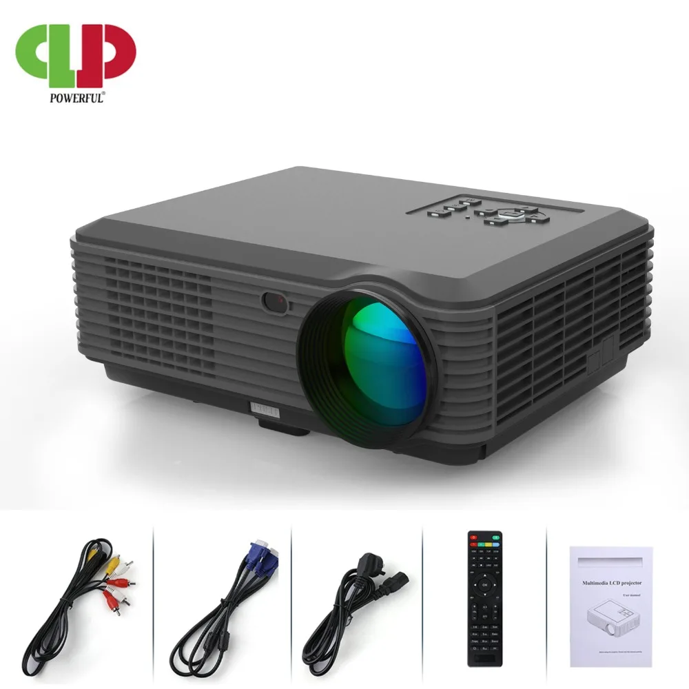Мощный проектор SV 228 полный светодиодный hd 1280*800 1080P 4K дисплей домашний телевизор