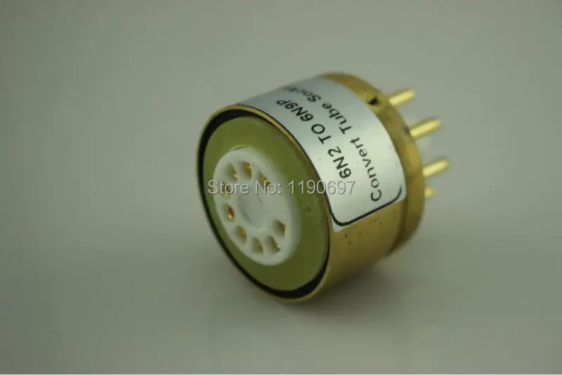 1 шт. 6N2 (сверху) на 6N9P (снизу) 9-контактная 8-контактная трубка DIY фотоадаптер