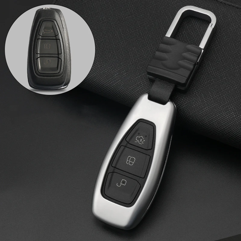 2018 новое кольцо для ключей автомобиля из сплава брелок чехол Ford Mondeo Ecosport Kuga|auto key