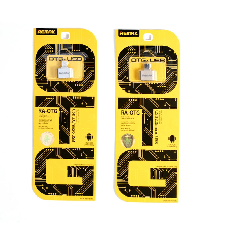 Оригинальный разъем REMAX Micro USB OTG для Android Mobile расширения памяти чтение u-диск
