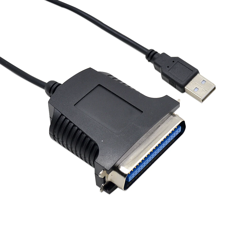 Кабель преобразователь CHIPAL USB DB36 для параллельного принтера LPT двунаправленный