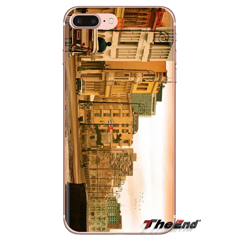 For Samsung Galaxy S3 S4 S5 Mini S6 S7 Edge S8 S9 S10 Plus Note 3 4 5 8 9 Travel Cuba Havana City Poster Transparent TPU Housing |