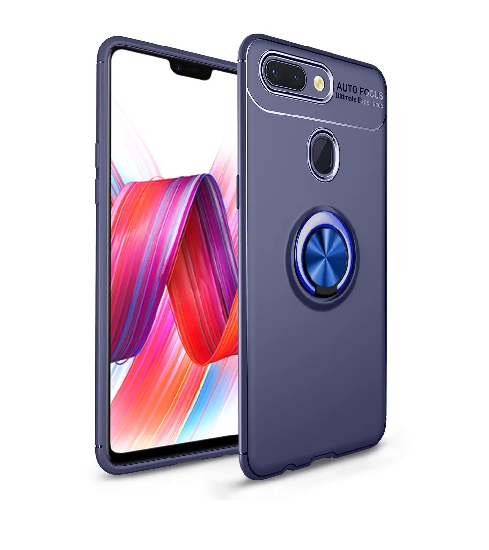 Чехол для Honor 7A телефон с кольцом держателем на 360 градусов магнитный чехол