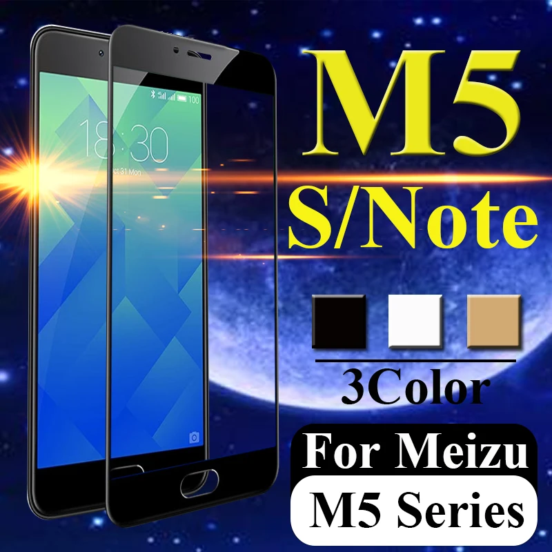Защитный Стекло на Meizu M5 обратите внимание не Verre Экран протектор Tremp Мэйси M5s