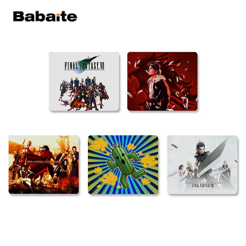 Резиновая мышь Babaite Final Fantasy VII высшего качества прочный Настольный коврик для