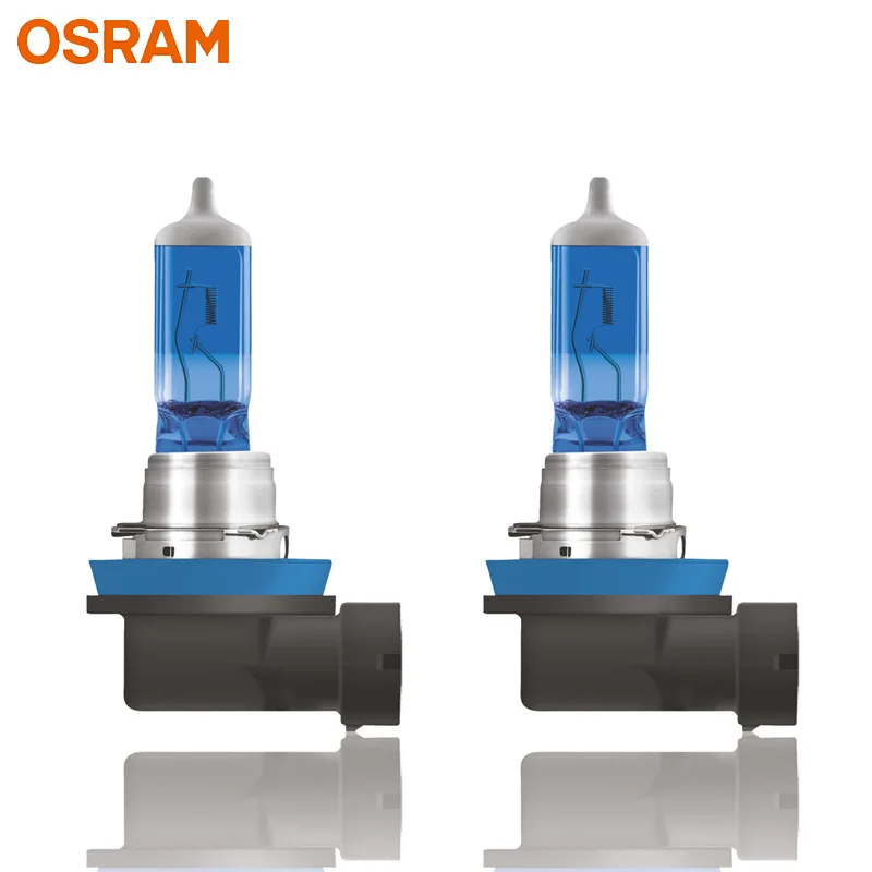 OSRAM холодный синий Advance H11 12V 55W 5000K галогенный Мега Белый Ксенон на 50% больше
