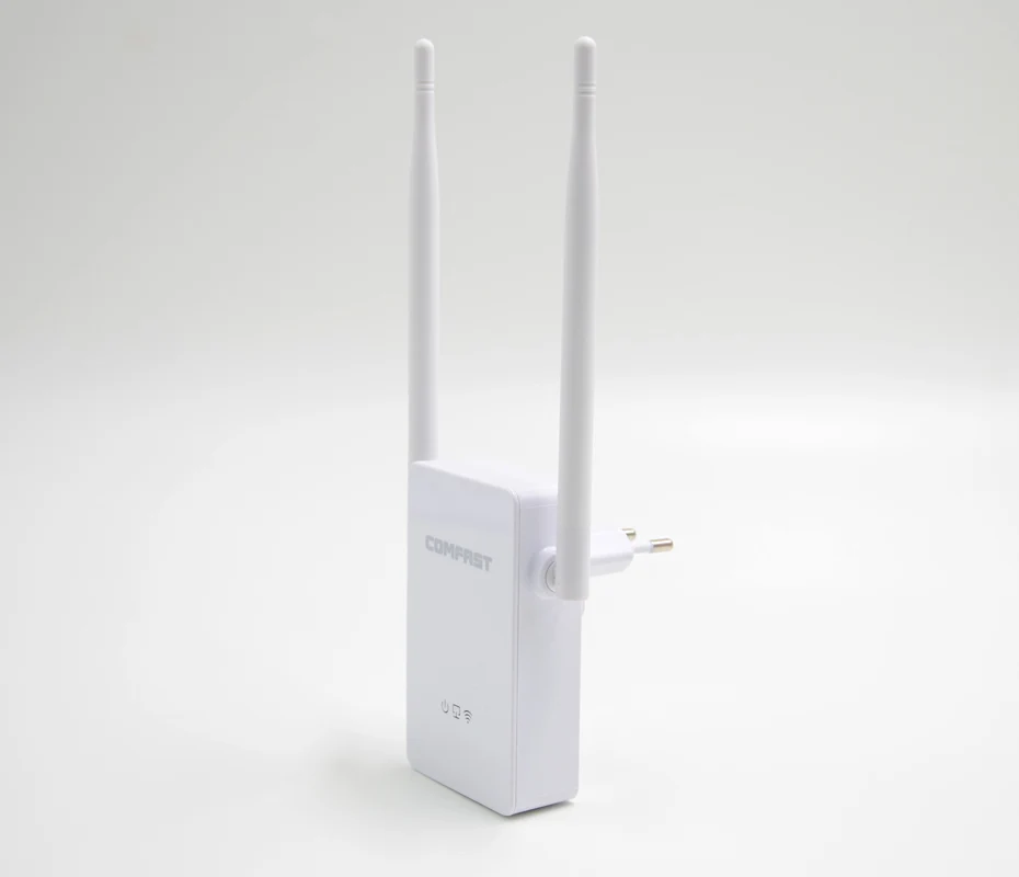 20 шт. DHL Беспроводной Wi-Fi роутера повторителя 300 Мбит/с двойной 5dbi Антенна 2 4 ГГц