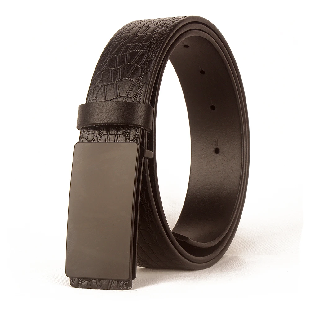 SLiGOLEEE мужской ремень из коровьей кожи дизайнерский высокого качества Ceinture Homme Cinto