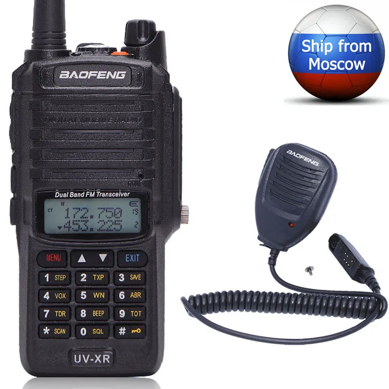 Портативная рация Baofeng 10 Вт два диапазона IP67 водонепроницаемая|Рации| |