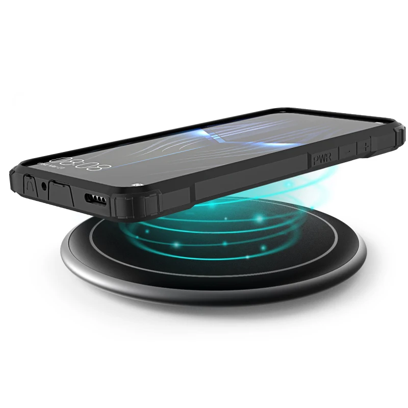 2 in 1 Hard PC Case For Huawei P30 lite Pro P20 Cover Dual Protection Shock Bumper for P smart 2019 Black case | Мобильные телефоны