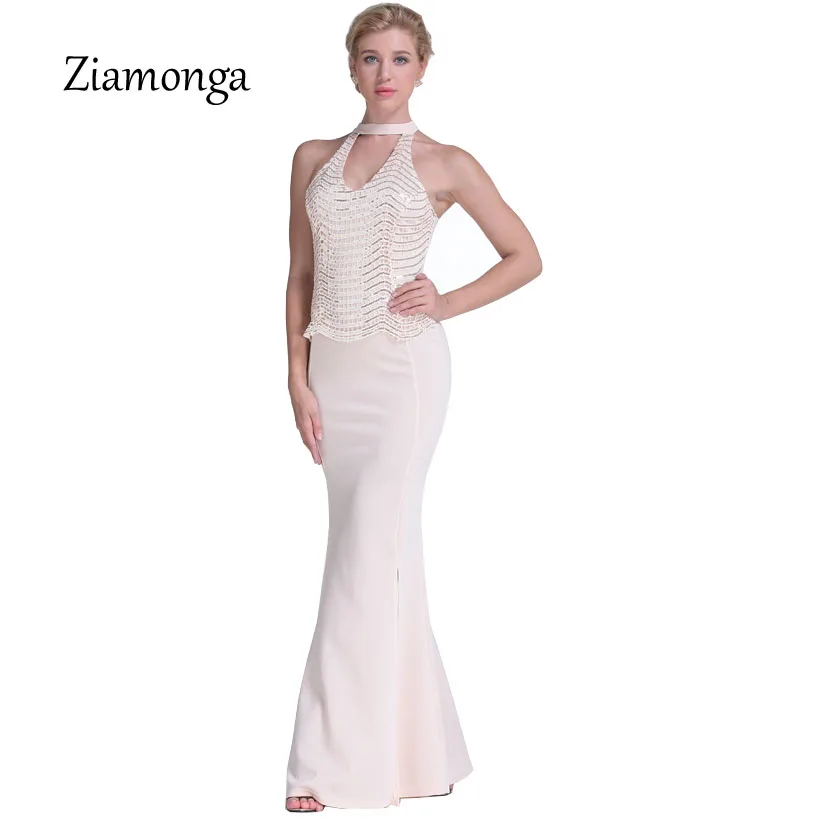 Новинка 2017 сексуальное женское летнее подиумное белое платье расшитое блестками