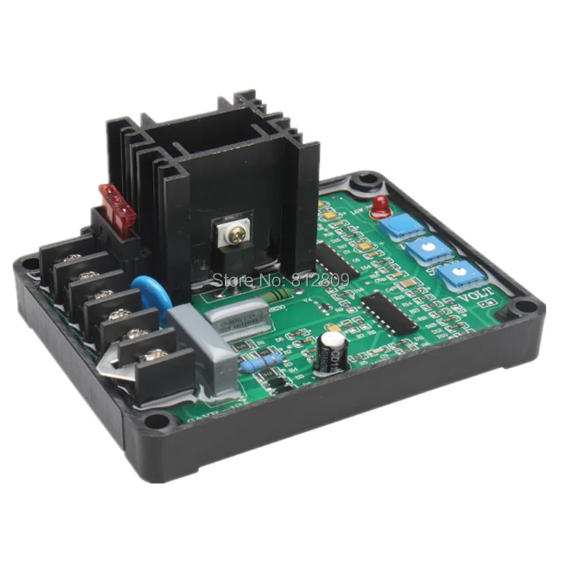 Фотогенератор, автоматический модуль регулятора напряжения GAVR 12A (некоторые детали от Gemany)