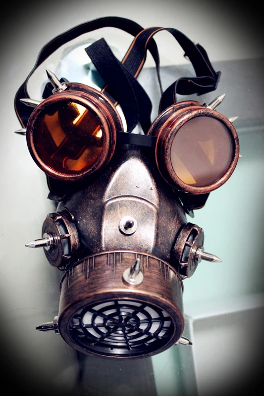 Ретро очки в стиле стимпанк противотуманные маски и Готическая маска реквизит