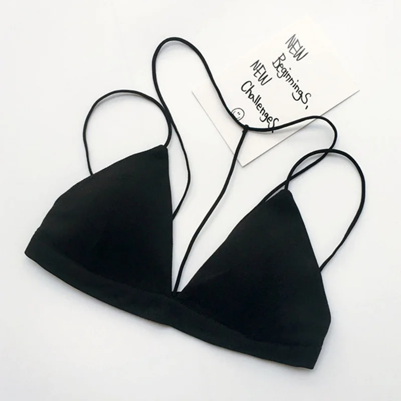 Новинка 2019 Модный женский черный сексуальный чокер бюстгальтер кружевное нижнее