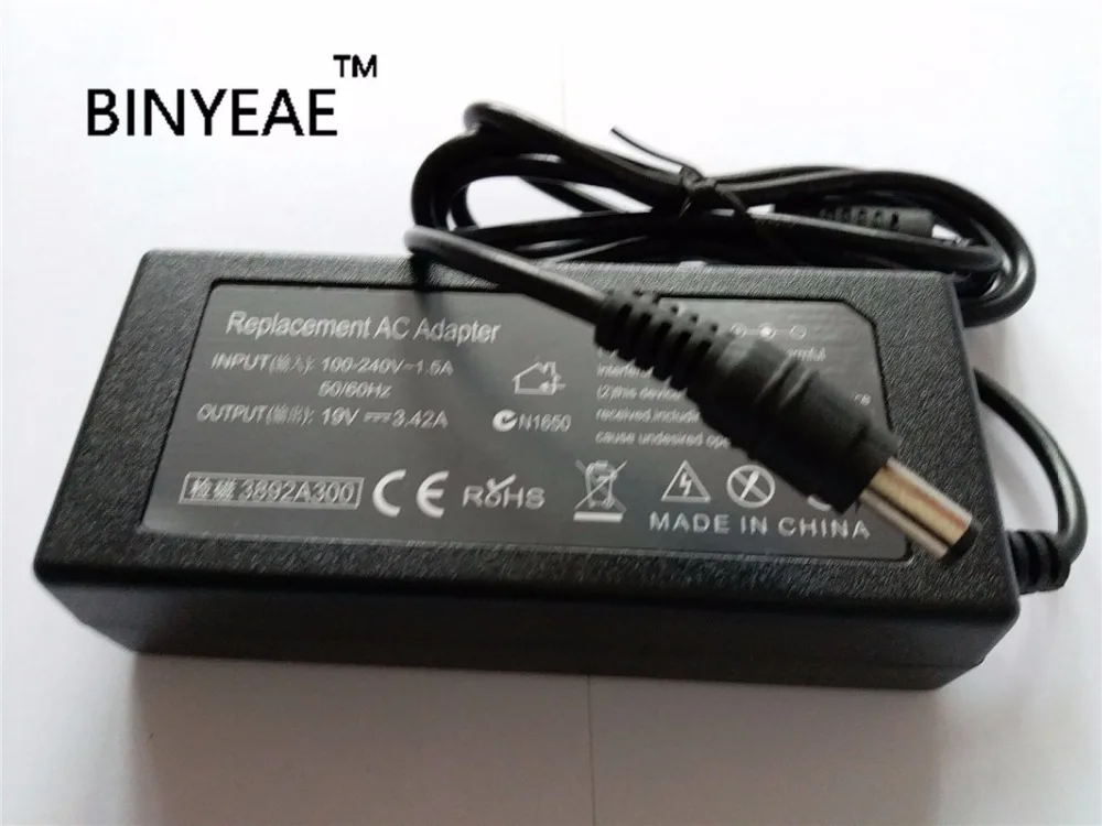 19V 3.42A 65W AC адаптер питания зарядное устройство для Asus ADP 60DB EXA0703YH SADP 65NB BB|adapter