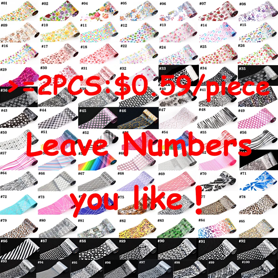 1 шт. переводная наклейка пленка из фольги для дизайна ногтей с леопардовым