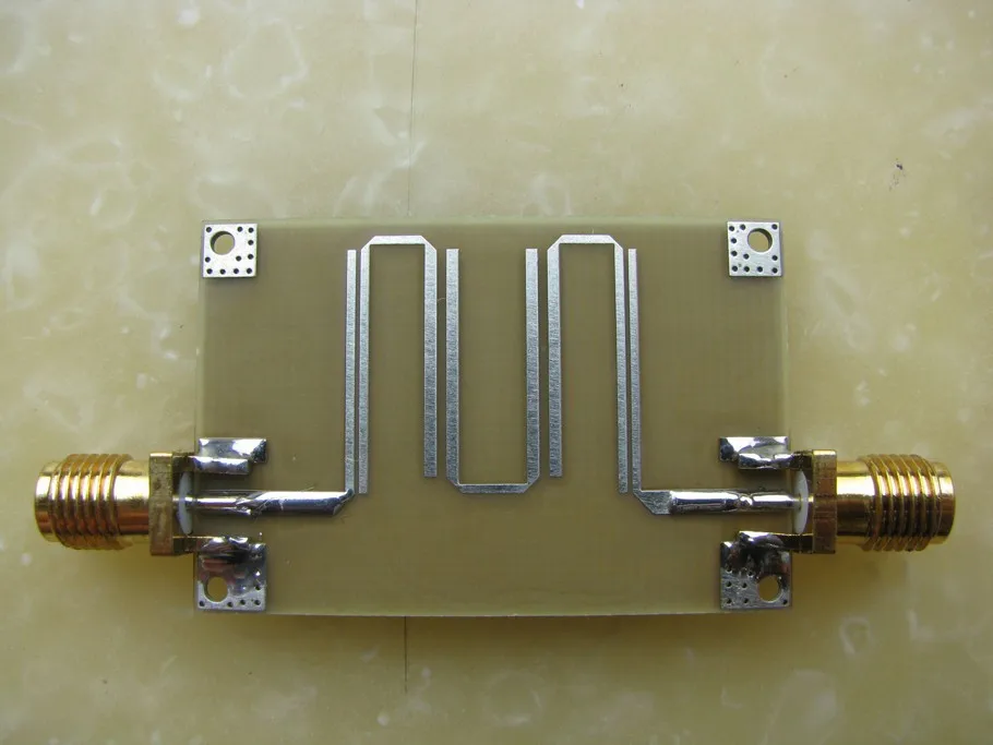 1 шт. 2 4 ГГц microstrip bandpass filter|bandpass filter|filterfilter material |