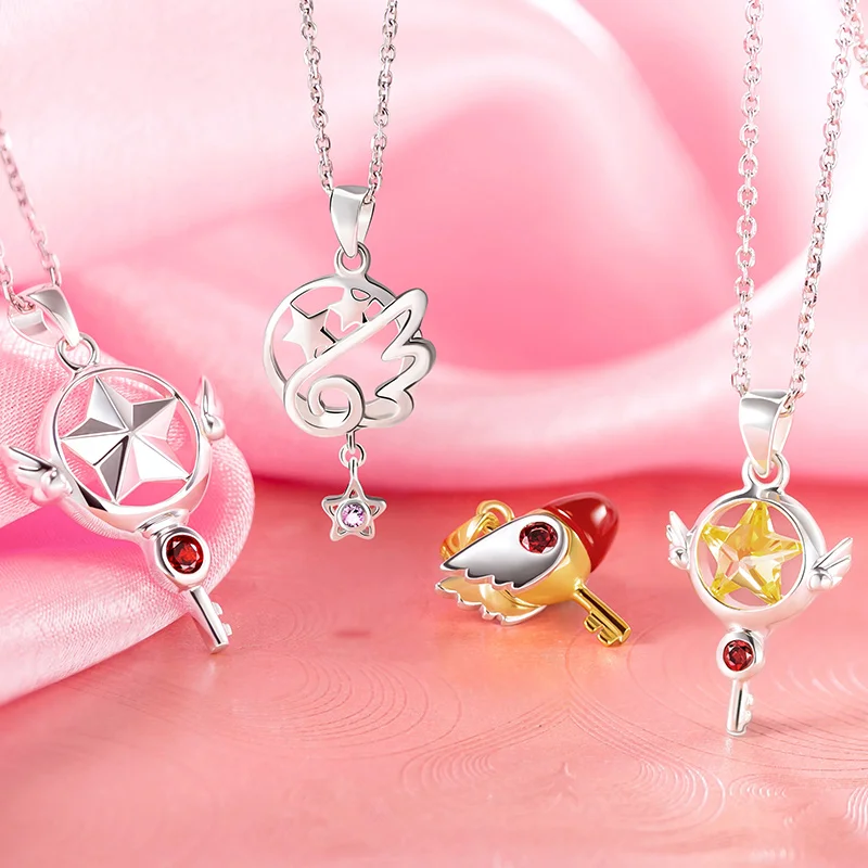 Кард каптор Sakura Star Key Seal Pendant Cardcaptor ожерелье сакуры|Подвески| |