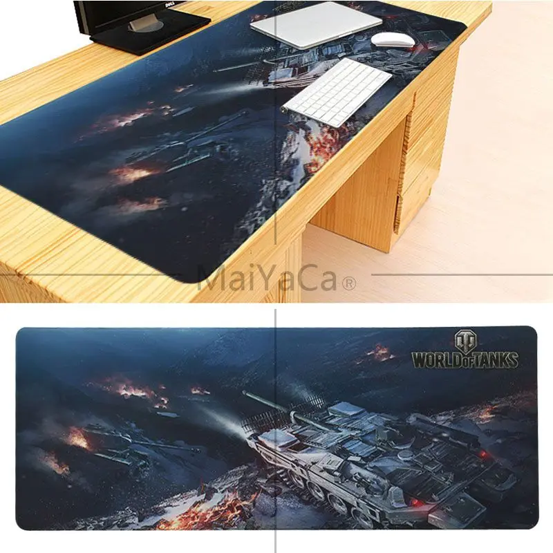 MaiYaCa World of Tanks коврик для мыши Коврик для мыши Notbook компьютерный коврик для мыши оверлок край большой игровой коврик оверлок край коврик для мыши