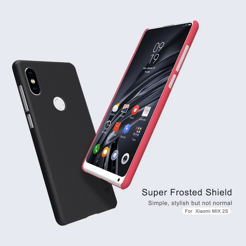 Чехол для Xiaomi Mi MIX 2 S чехол Mix2 Nillkin frosted shield жесткие Матовые чехлы из поликарбоната