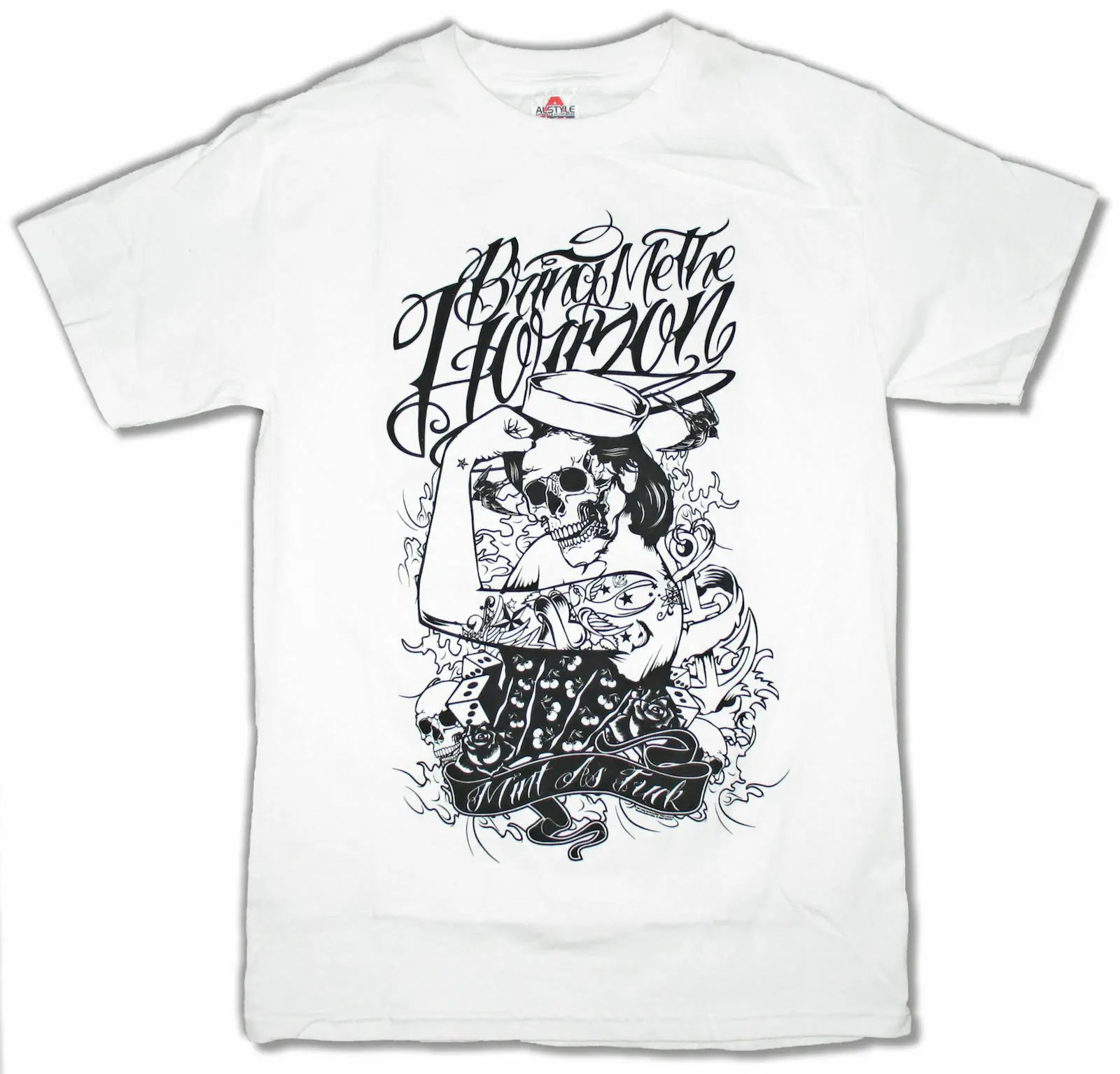 Возьмите мне Горизонт моряков Beware белая футболка новый официальный | Мужская