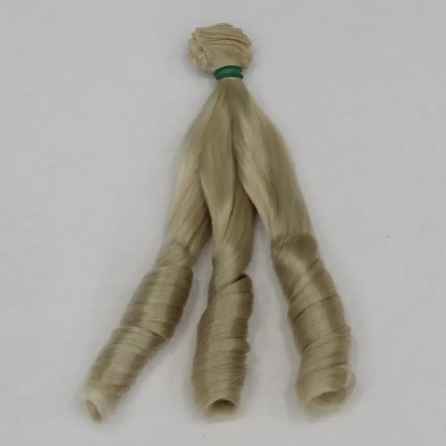 BJD/SD/Blyth/американские парики аксессуары 1 шт. 20*100 см синтетические волокна кудрявые Натуральные Цветные наращивания волос для кукол DIY кукольные волосы - Цвет: 10