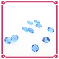 hot selling 100pcs 5mm 4mm light blue crystal december birthstone floating charms living glass memory lockets diy jewelry