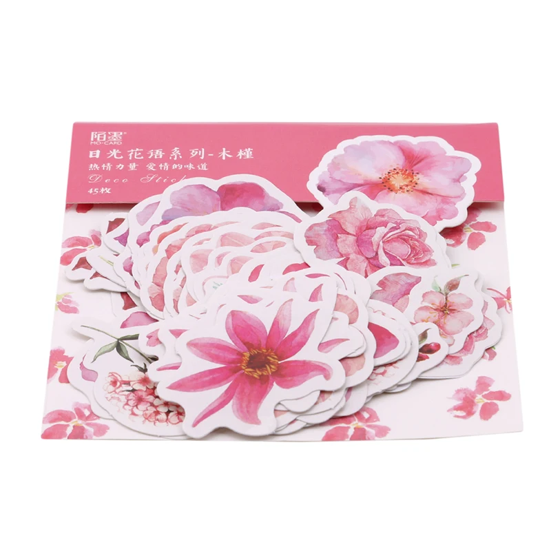 1 лот красная и синяя наклейка с цветком печать этикетка Конфеты Шоколад