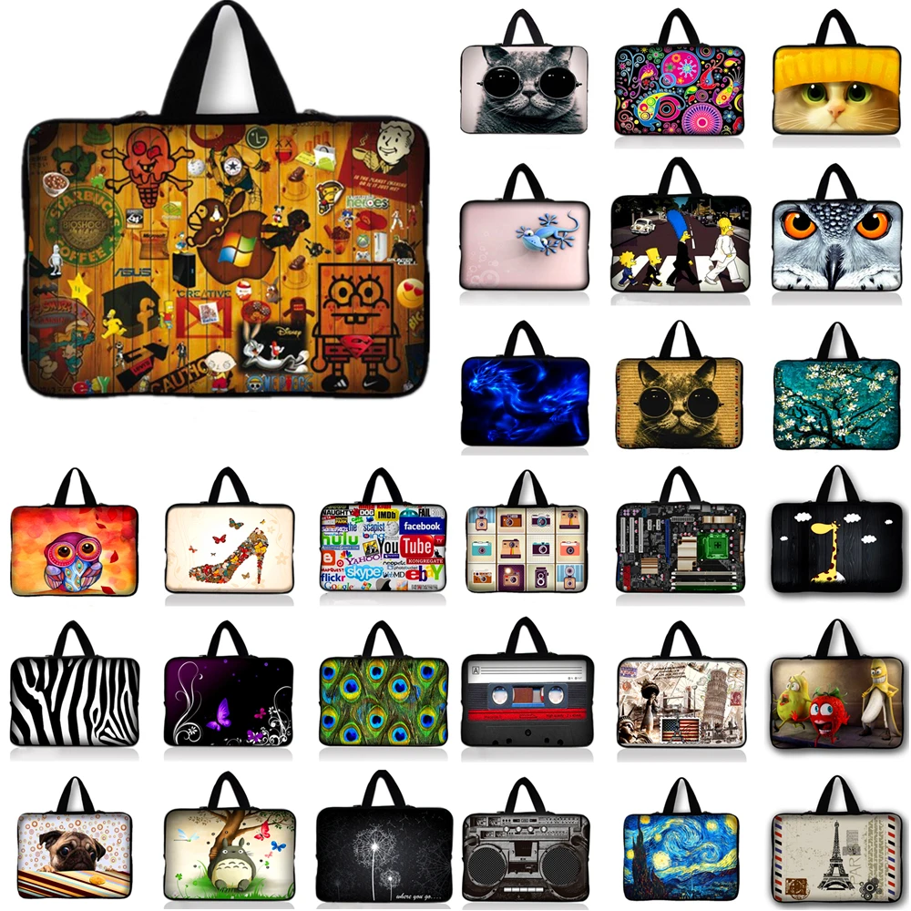 

10 11.6 13.3 14 15.4 15.6 17.3 inch Coffee Cup Universal Laptop Sleeve Bag Case Carrying Computer Bag For Macbook Air/Pro ASUS