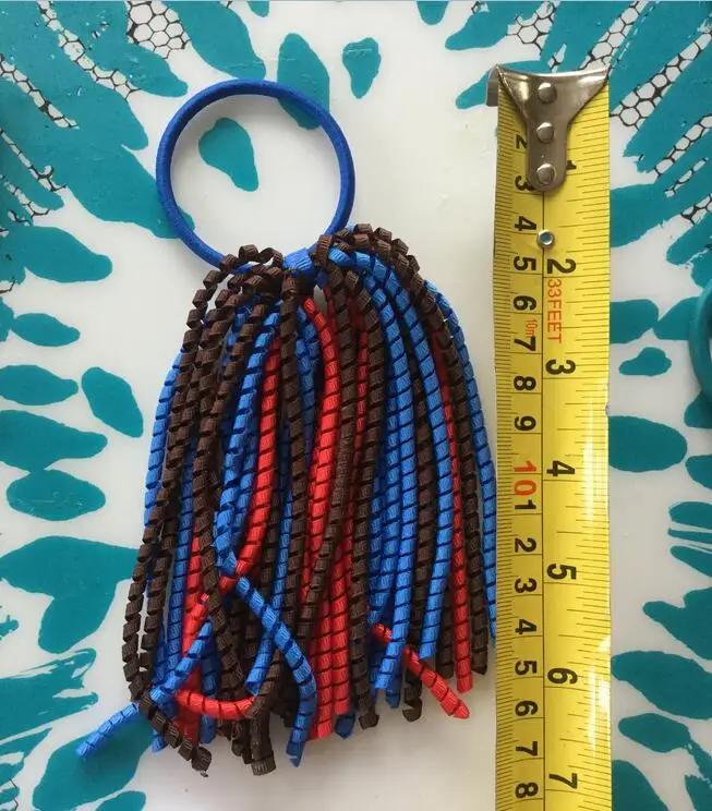 48 шт. " Головные уборы Hairband o Korker хвост держатель стримеров узким, ленты для волос упругой DIY аксессуары PD029