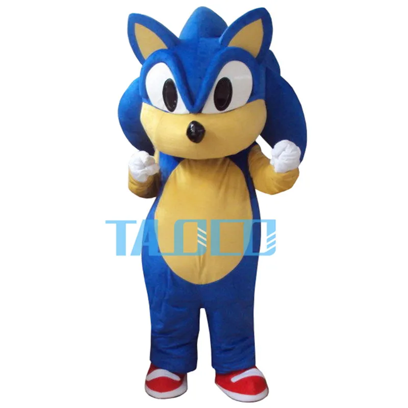 Высокое качество Соник маскарадный костюм с героями мультфильмов нарядное