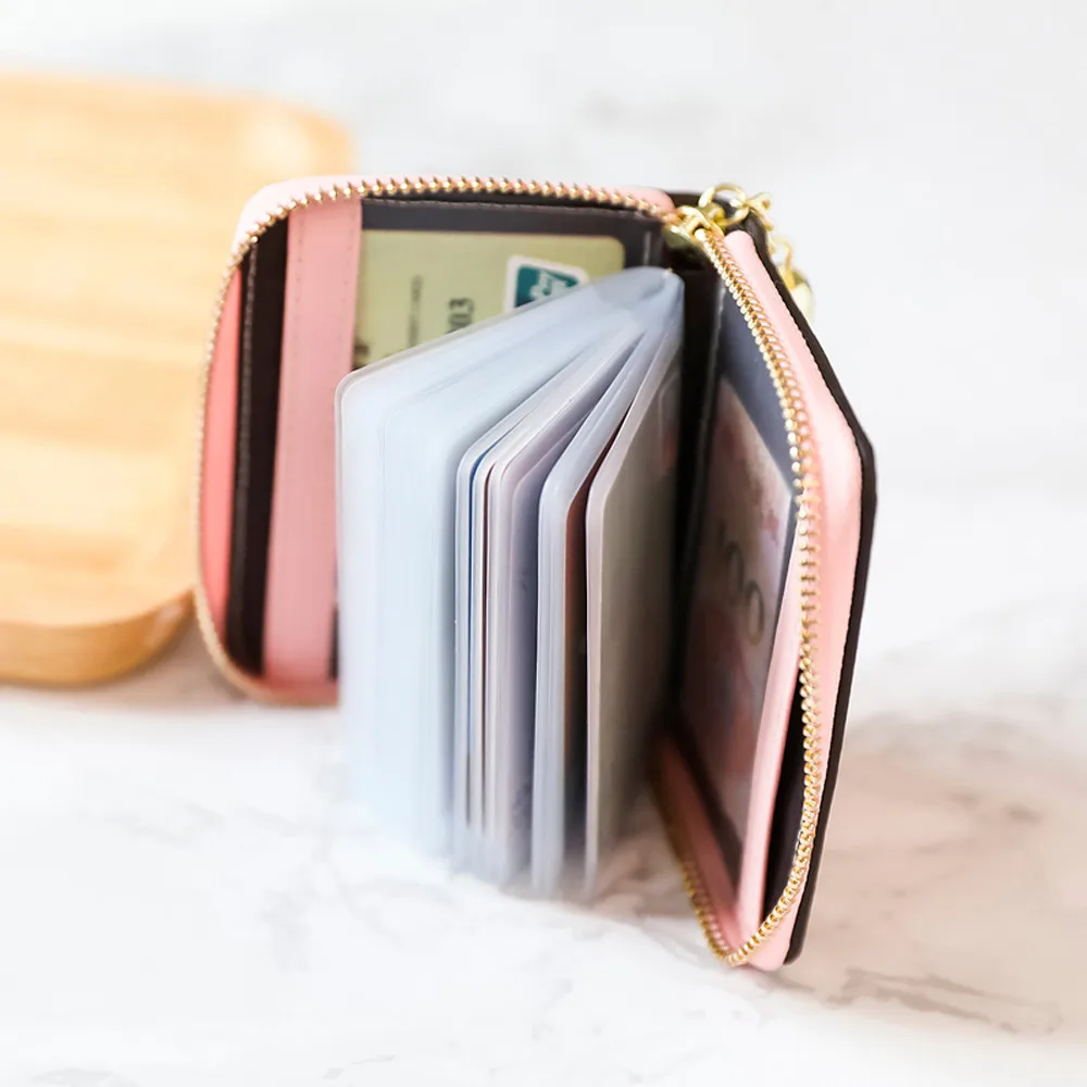 Короткие Кошельки роскошные кошельки Женские Простые короткие rfid держатели для