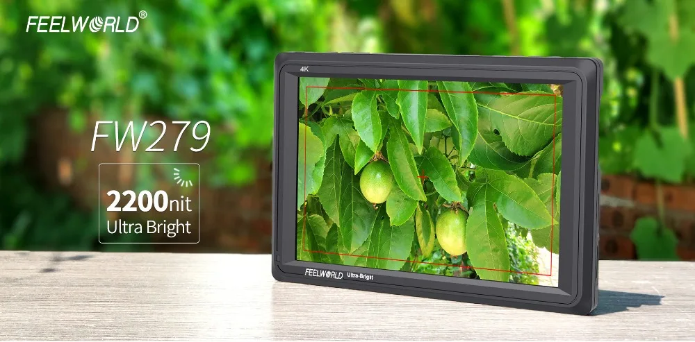 FEELWORLD FW279 7 дюймов 4 к монитор на камеру поле DSLR монитор Full HD 4 к HDMI для Nikon sony Canon Dslr Manitor мониторинг