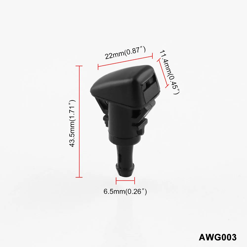 2 омывателя ветрового стекла швабра с функцией распыления воды Насадка для Dodge Ram