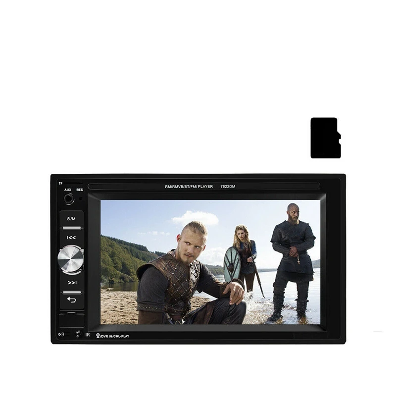2Din 6.2 Inch Car Radio Mp5 Player Fm Aux Usb Sd Bluetooth Stereo Audio | Автомобили и мотоциклы