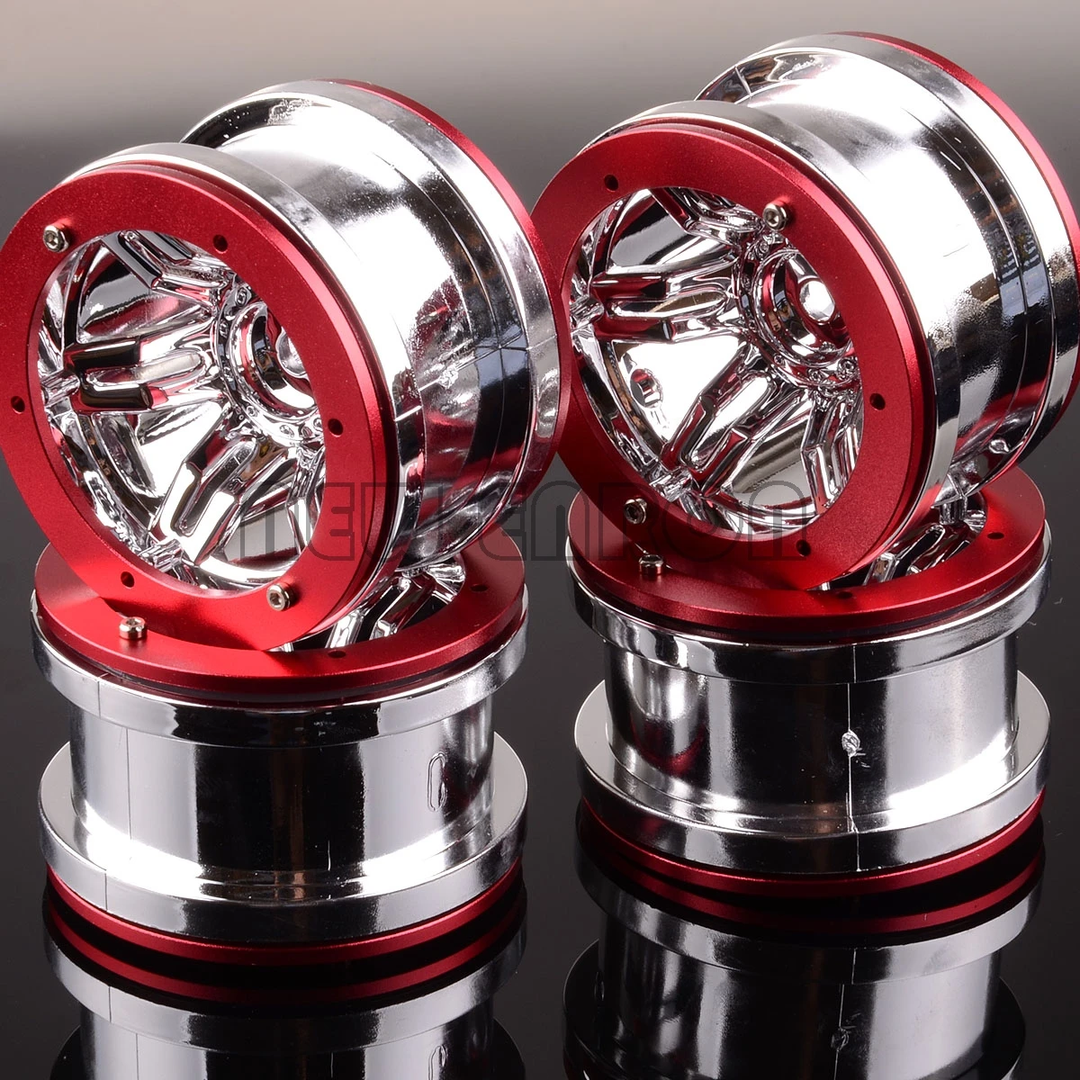 ENRON 4 шт. 2," Beadlock Колесные диски RC 1:10 Рок Гусеничный автомобиль для D90 CC01 HSP осевой SCX10 SCX10 II YETI Traxxas TRX-4