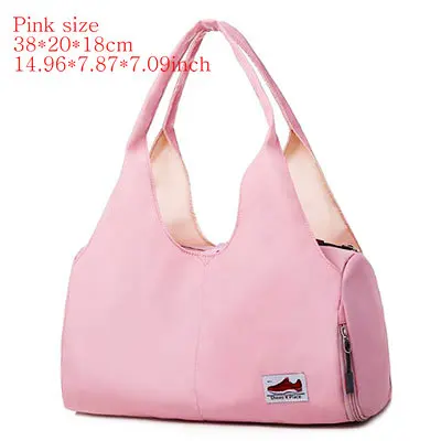 Pink Спортивные сумки для женщин нейлон сумка для Йога-коврика роскошные сумки женские сумки дизайнерский коврик для йоги, пилатеса чехол сумка для переноски животных для спортзала - Цвет: Pink