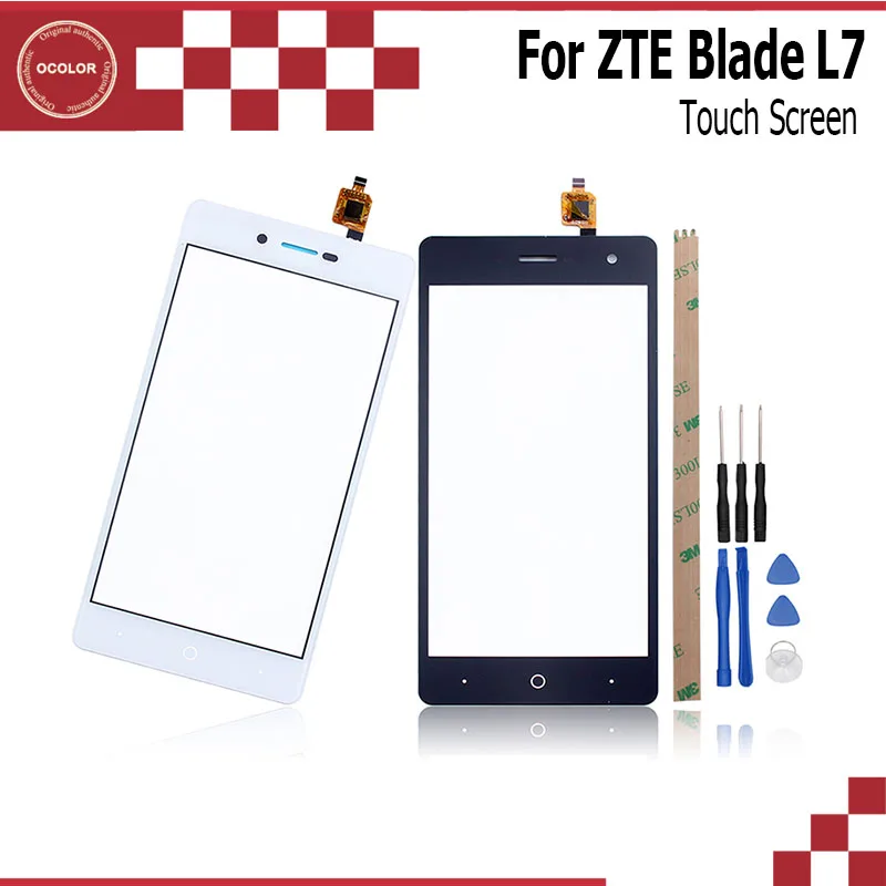 Ocolor для zte Blade L7 Сенсорная панель Сенсорный экран дигитайзер сенсор Замена