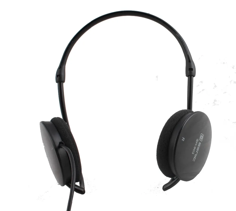 SENICC SH-903 Neck-band Sport Wired Headphone 3.5mm 3 Poles Over-ear Stereo Extra Bass headset with Microphone For PC Smartphone |