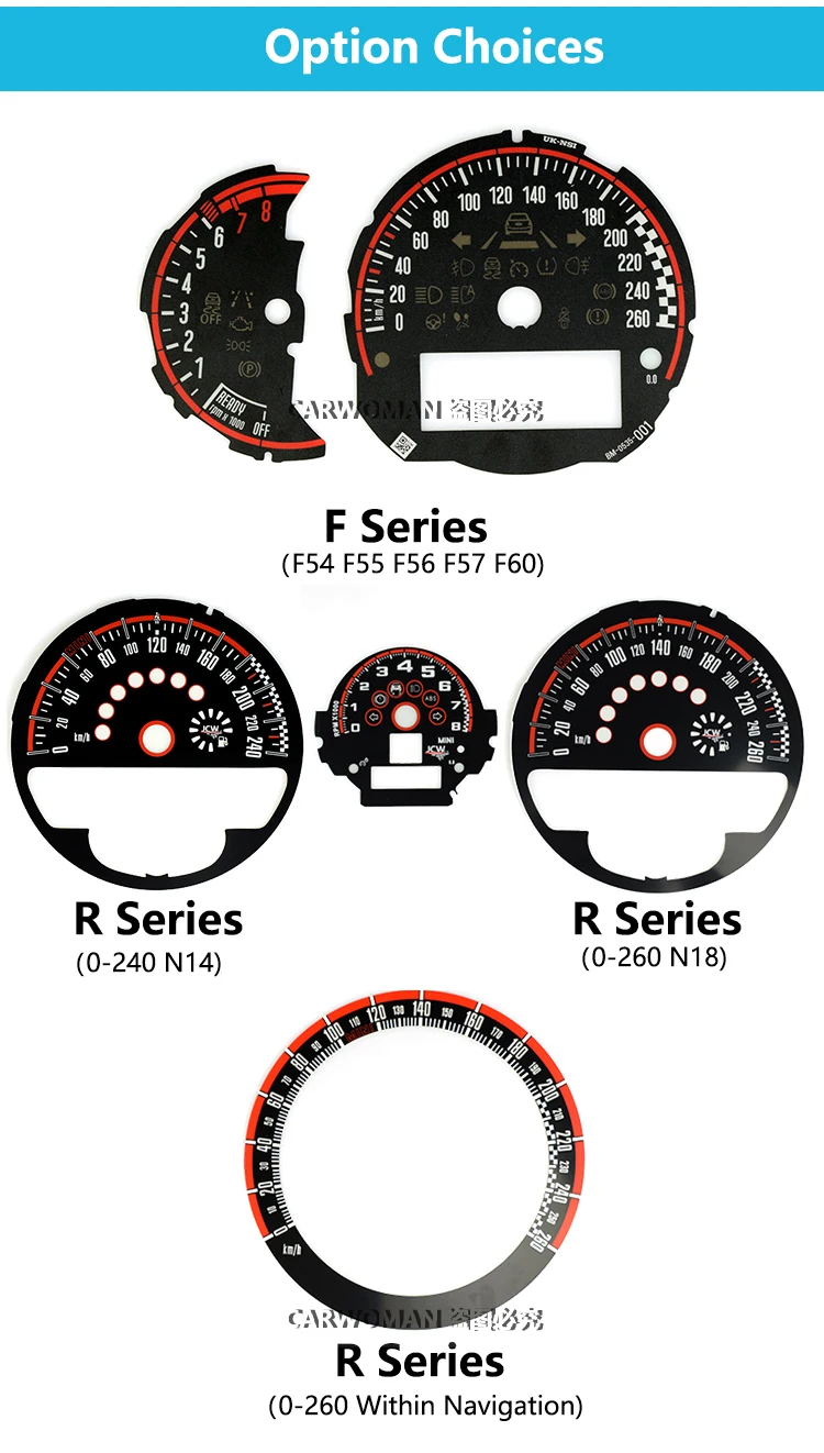 Тахометр для mini cooper R56 R55 R57 R58 R59 R60 F55 F56 F60 | Автомобили и мотоциклы