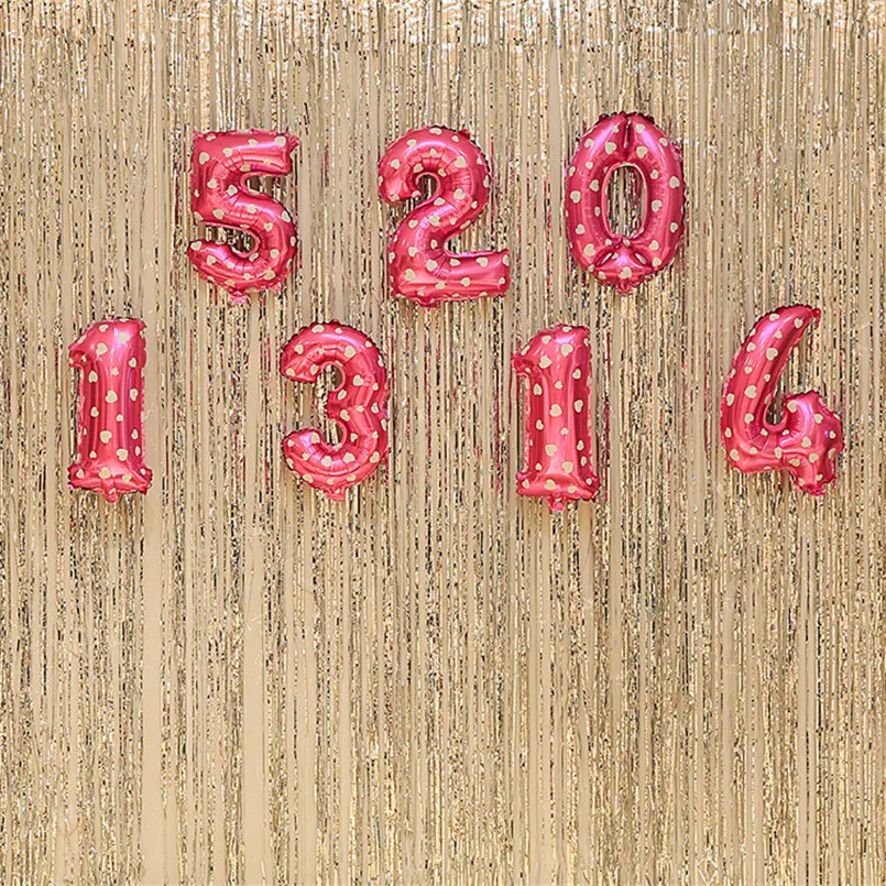 Красочные Пластик дождь занавес одежда для свадьбы дня рождения украшения Diy