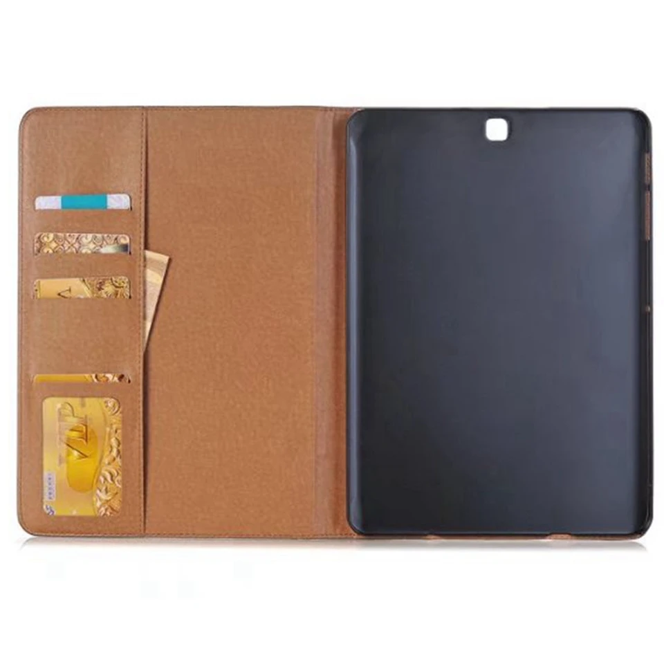 Ультратонкий смарт-чехол из полиуретановой кожи Funda чехол для samsung Galaxy Tab S2 T710 T713 T715 T719 8," планшет+ защита экрана+ ручка