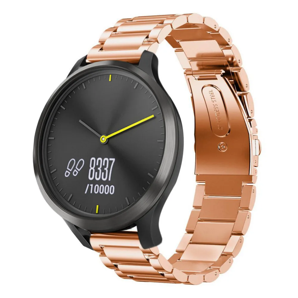 Ремешок для часов Garmin Vivomove роскошный сменный ремешок из нержавеющей стали мужчин