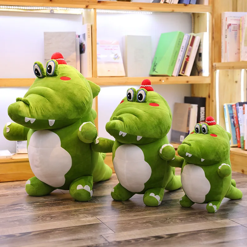 Маленькая крокодиловая Плюшевая Игрушка Супер некрасивая кукла забавная Милая